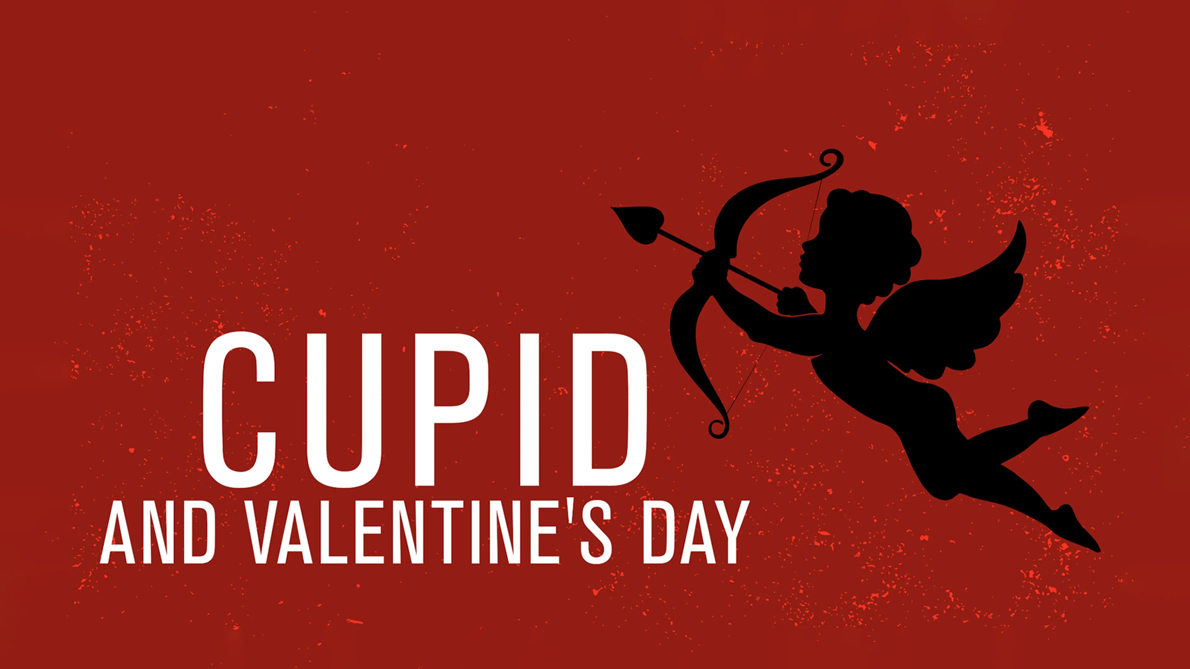 Cupid and Valentine's Day poster